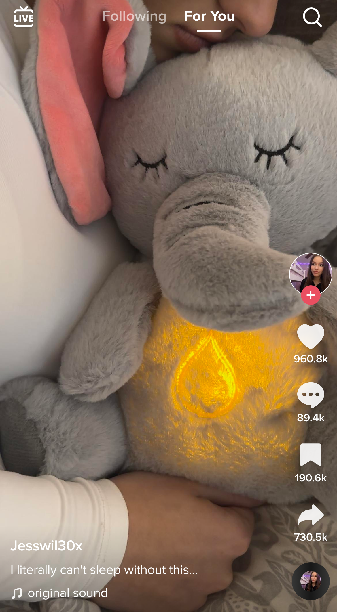 THE RELIEF ELEPHANT 9 tiktok video full screen 862620247136